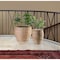 Vintiquewise Water Hyacinth Round Floor Planter with Metal Pot, PK 2 QI003547.2 - alternate 4